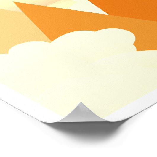 Dr. Suess Mountain Inspirerend Poster (Hoek)