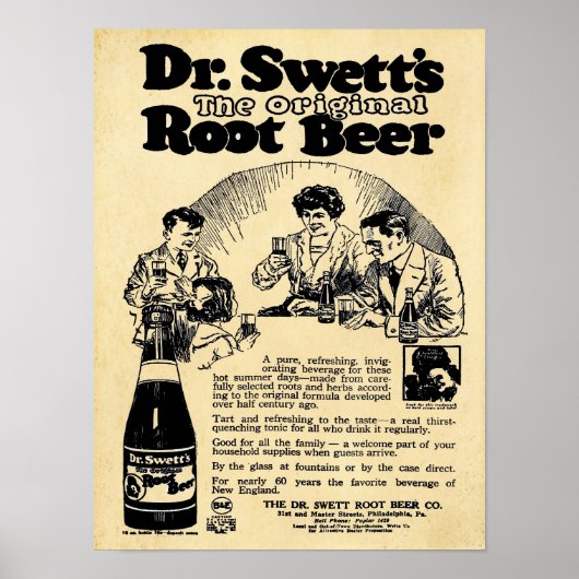 dr. Swetts Root Beer print (Voorkant)