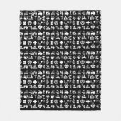 Dr. Symbols Medical Medley Fleece Deken (Voorkant)