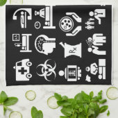 Dr. Symbols Medical Medley Theedoek (Gevouwen)