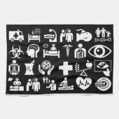 Dr. Symbols Medical Medley Theedoek (Horizontaal)