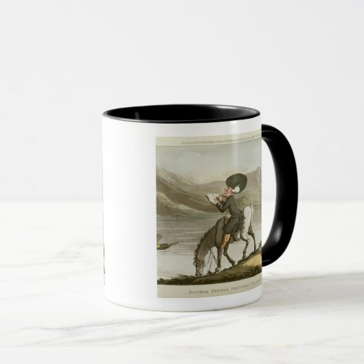 Dr Syntax schetst het meer Mok (Voorkant rechts)