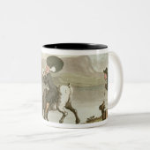 Dr Syntax schetst het meer Tweekleurige Koffiemok (Voorkant rechts)