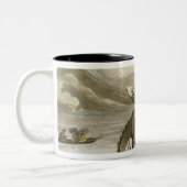 Dr Syntax schetst het meer Tweekleurige Koffiemok (Links)