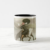 Dr Syntax schetst het meer Tweekleurige Koffiemok (Center)