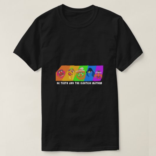 Dr Teeth and the Electric Mayhem Rainbow (The Mupp T-shirt (Design voorkant)