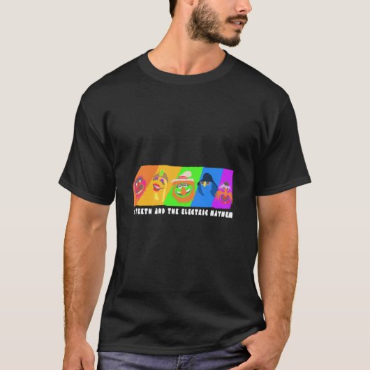Dr. Teeth en de Electric Mayhem Rainbow (De Mupp T-shirt (Voorkant)