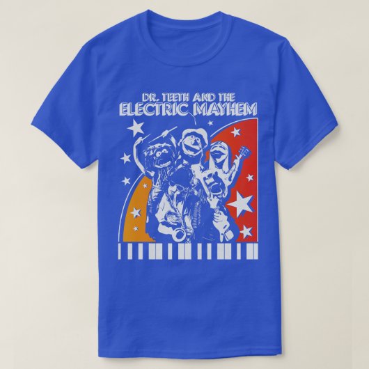 Dr. Teeth en de Electric Mayhem T-shirt (Design voorkant)