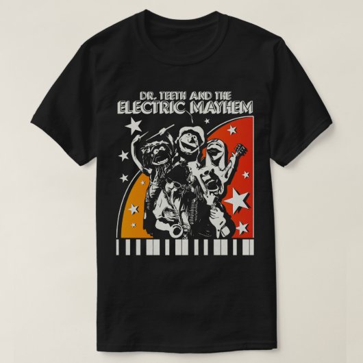 Dr. Teeth en de Electric Mayhem T-shirt (Design voorkant)