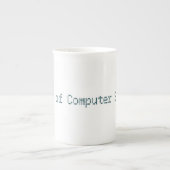 Dr van Computerwetenschappen Porselein Kop (Voorkant)