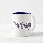 DR. van Filosophy Tweekleurige Koffiemok (Voorkant rechts)