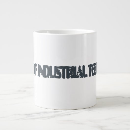 DR van industriële technologie Grote Koffiekop (Voorkant)