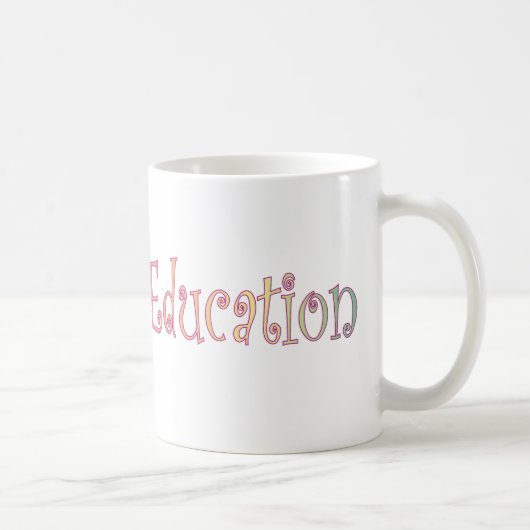 DR van onderwijs Koffiemok (Rechts)