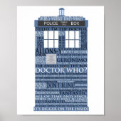 Dr. Who Whovian fans Poster (Voorkant)