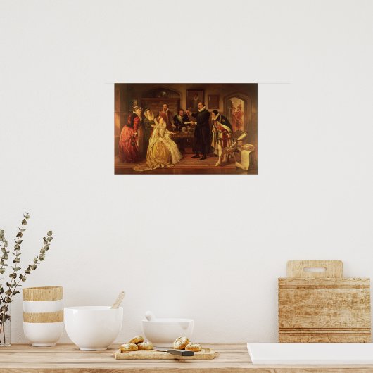 Dr William Gilberd Poster (Keuken)