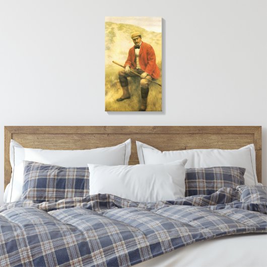 Dr. William Laidlaw Purves Portret van Collier Canvas Afdruk (Insitu (Slaapkamer))