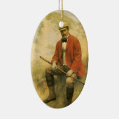 Dr. William Laidlaw Purves Portret van Collier Keramisch Ornament (Rechts)