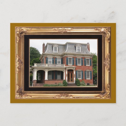 "Dr Wolfe House" Briefkaart (Voorkant)