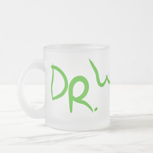 Dr. Worm Matglas Koffiemok (Links)
