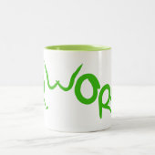 Dr. Worm Tweekleurige Koffiemok (Center)