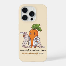 Dr. Wortel ECG Bergketen Grappige Medische Telefoo iPhone 15 Pro Case