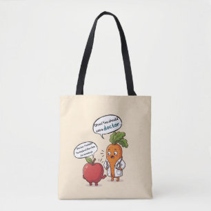 Dr. Wortel Serie Grappige Medische Woordspelingsta Tote Bag