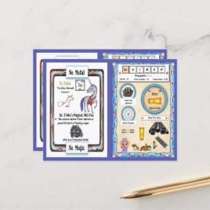 Dr. Zinko - Zinc Horn Unicorn Game Kaart