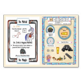 Dr. Zinko - Zinc Horn Unicorn Trading Kaart (Achterkant)