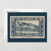 Draa Valley, Marokko - Briefkaart (Voorkant / Achterkant)