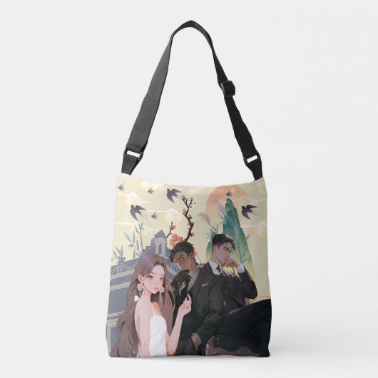 Draad Crossbody Bag Crossbody Tas (Voorkant)