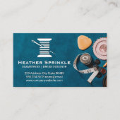 Draad en naald | Ambachtswinkel Visitekaartje (Voorkant)