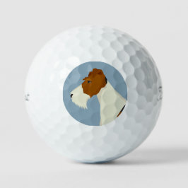 Draad Fox Terrier Golfballen