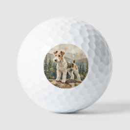 Draad Fox Terrier Golfballen
