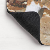 Draad Fox Terrier Herfst Muismat (Hoek)