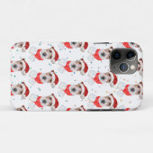 Draad Fox Terrier hondenras Kerststerren Case-Mate iPhone Case (Achterkant (horizontaal))