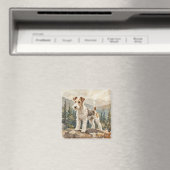Draad Fox Terrier Magneet (Insitu (Vaatwasser))
