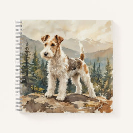 Draad Fox Terrier Notitieboek