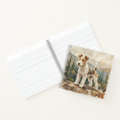 Draad Fox Terrier Notitieboek (Binnen)
