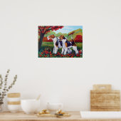Draad Fox Terrier Print (Keuken)