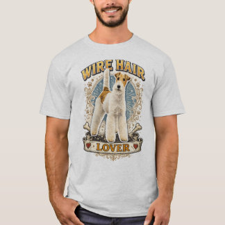 Draad Fox Terrier T-shirt