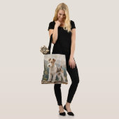 Draad Fox Terrier Tote Bag (Op model)