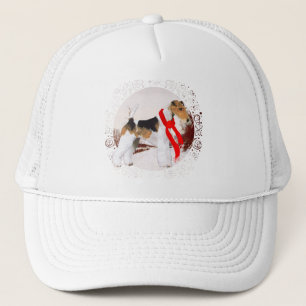 Draad Fox Terrier Winter Trucker Pet