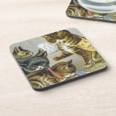 Draad Handelskaart, 1880 Drankjes Onderzetter (Linkerzijde)