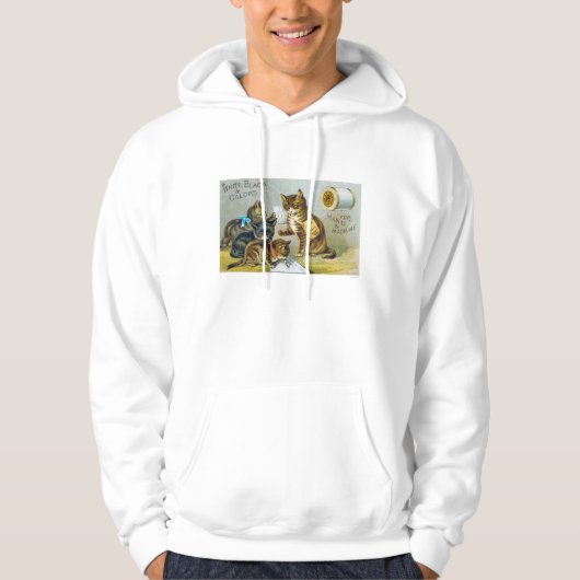 Draad Handelskaart, 1880 Hoodie (Voorkant)