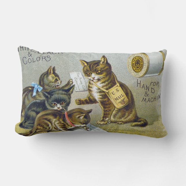 Draad Handelskaart, 1880 Kussen (Voorkant)