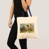 Draad Handelskaart, 1880 Tote Bag (Voorkant (product))