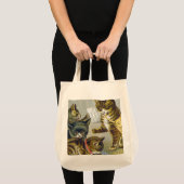 Draad Handelskaart, 1880 Tote Bag (Voorkant (product))