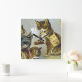 Draad Handelskaart, 1880 Vierkante Klok (Huis)