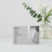 Draad in Visitekaartje B&W/Naaigoed (Staand voorkant)