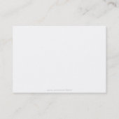 Draad in Visitekaartje B&W/Naaigoed (Achterkant)